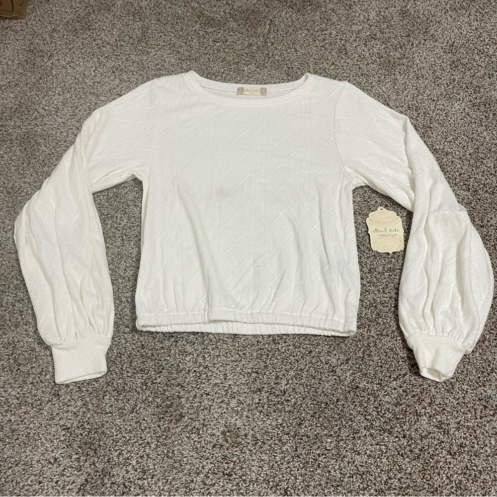 Altar'd State White Sweater